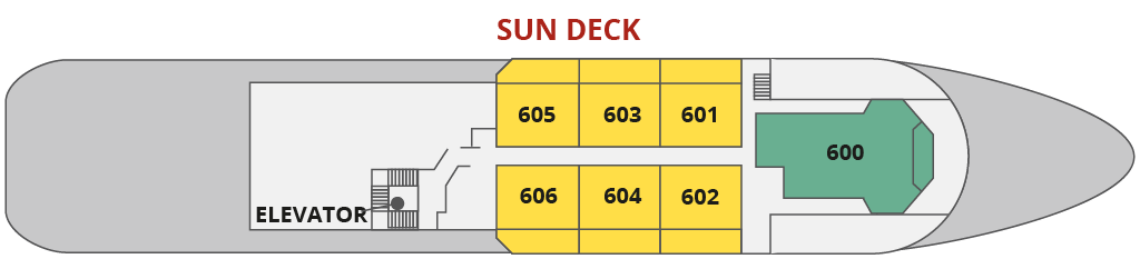 SUN DECK | ספינת Sea Spirit