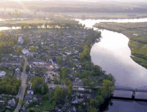 תצפית על העיר דיסנה, בלארוס